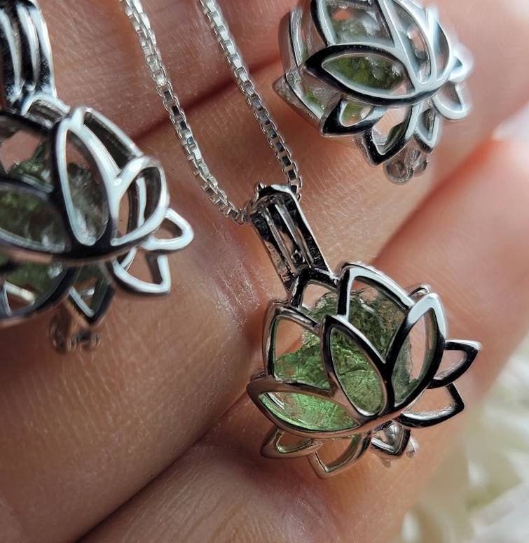 Moldavite Pendant