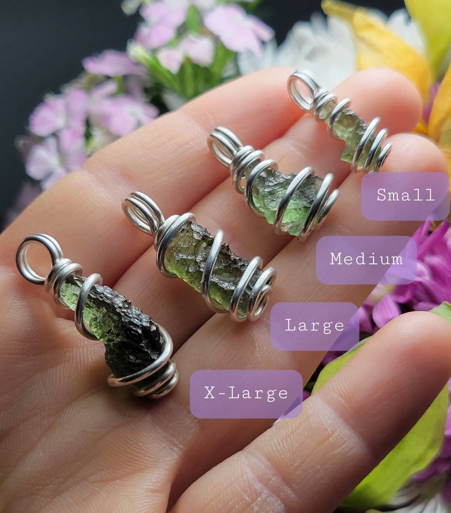 Moldavite Pendant