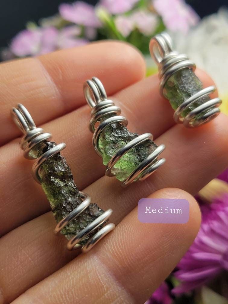 Moldavite Pendant