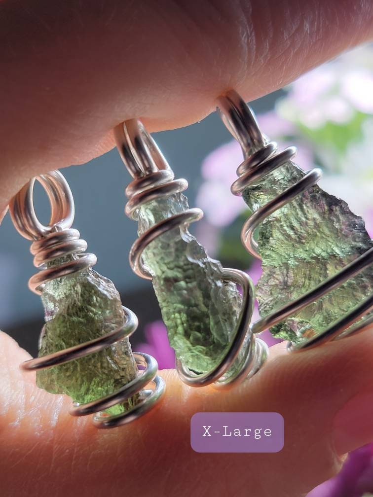 Moldavite Pendant