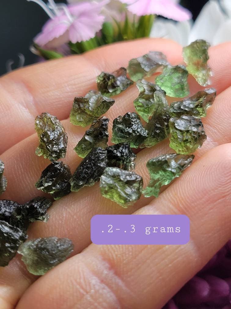 Genuine MOLDAVITE