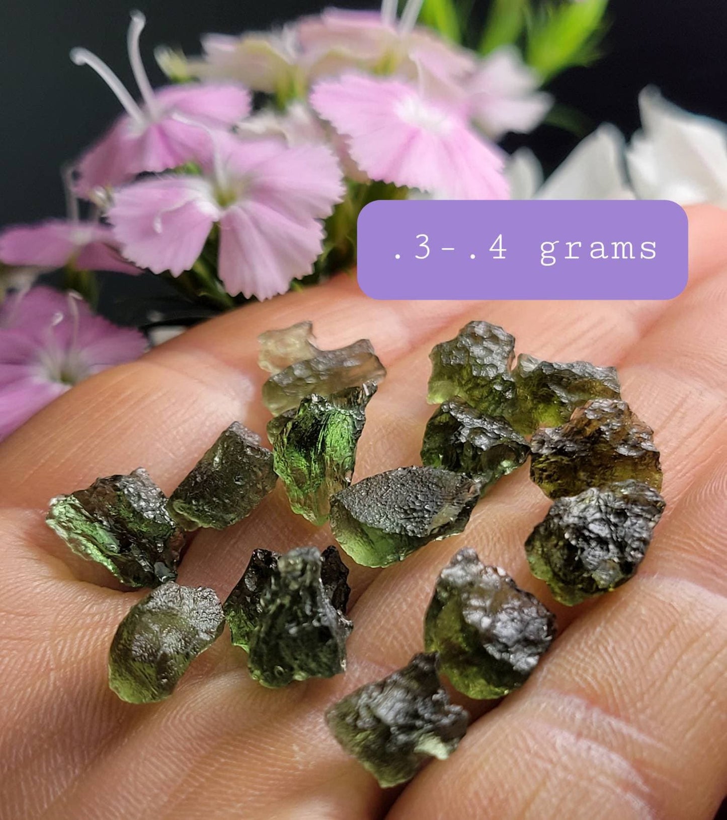 Genuine MOLDAVITE