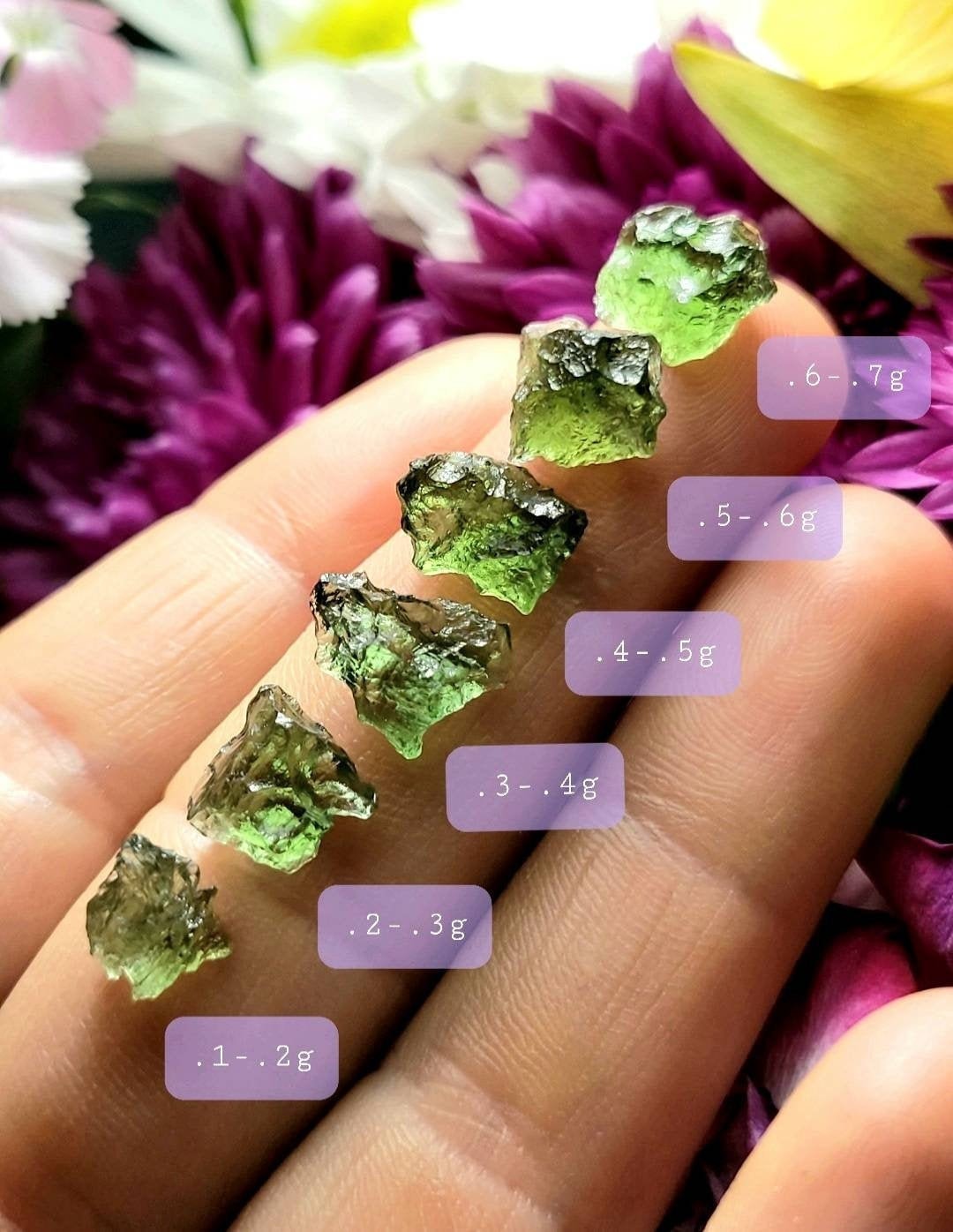 Genuine MOLDAVITE