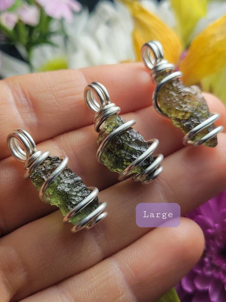 Moldavite Pendant
