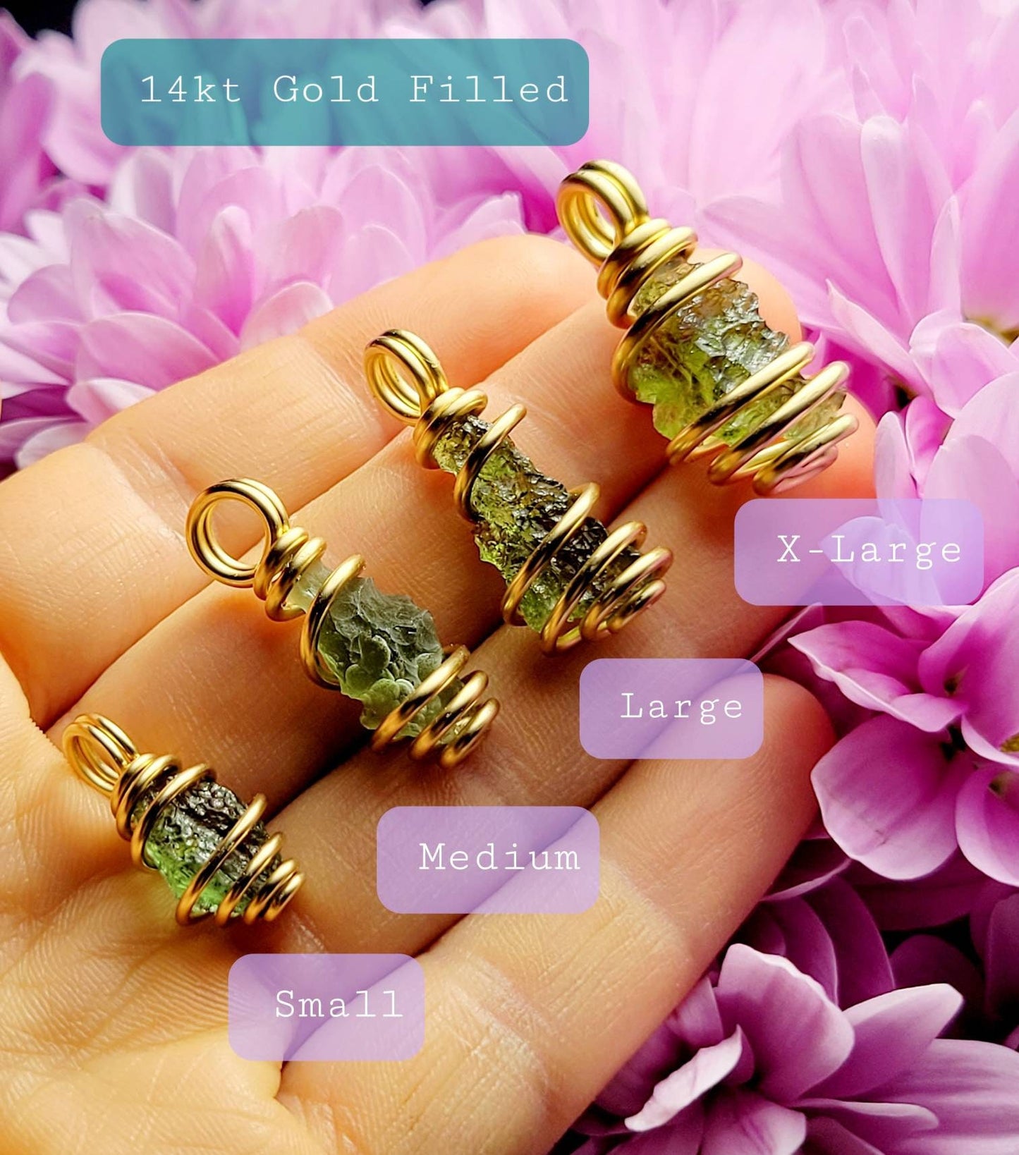 Moldavite Pendant