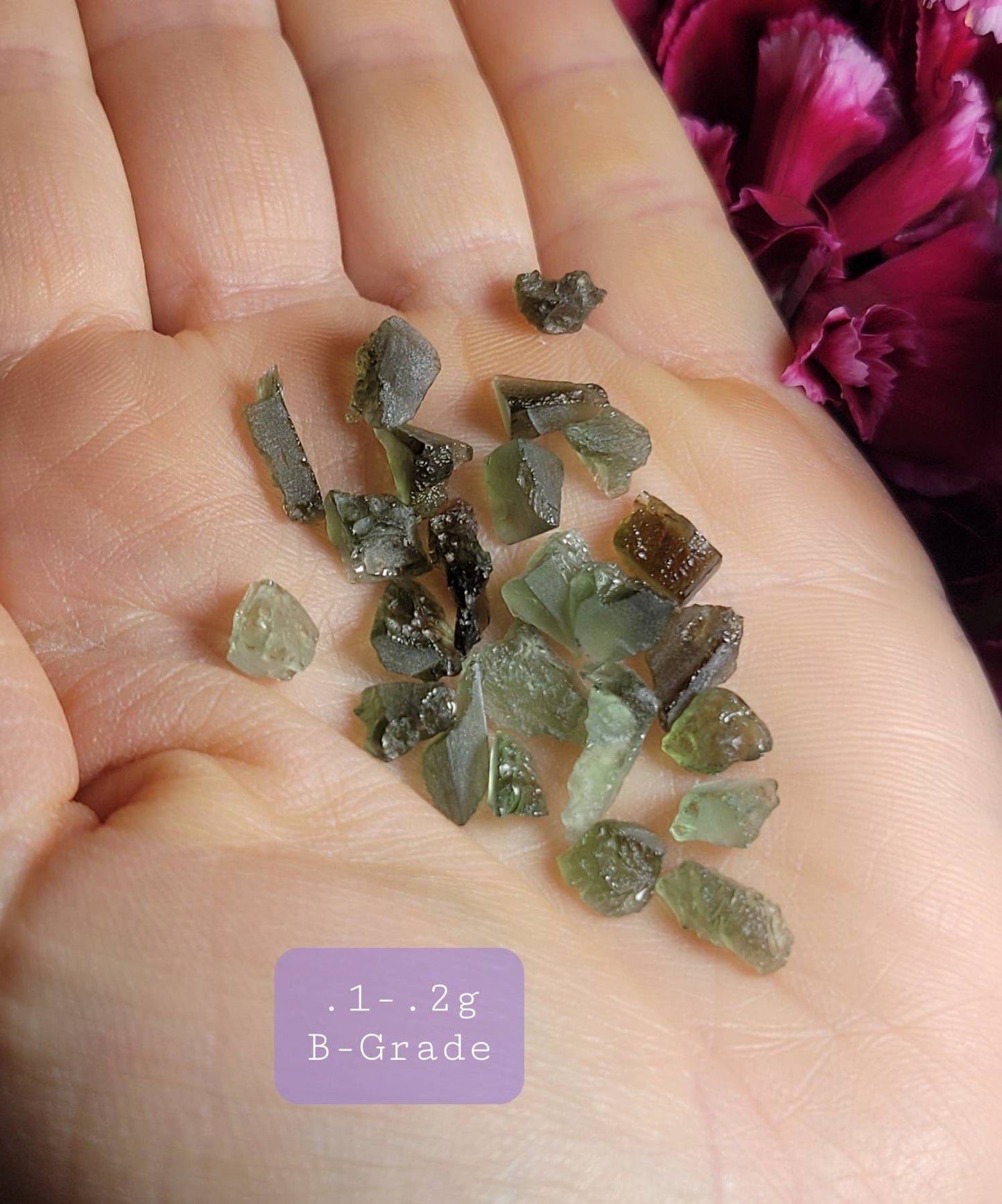 Genuine MOLDAVITE