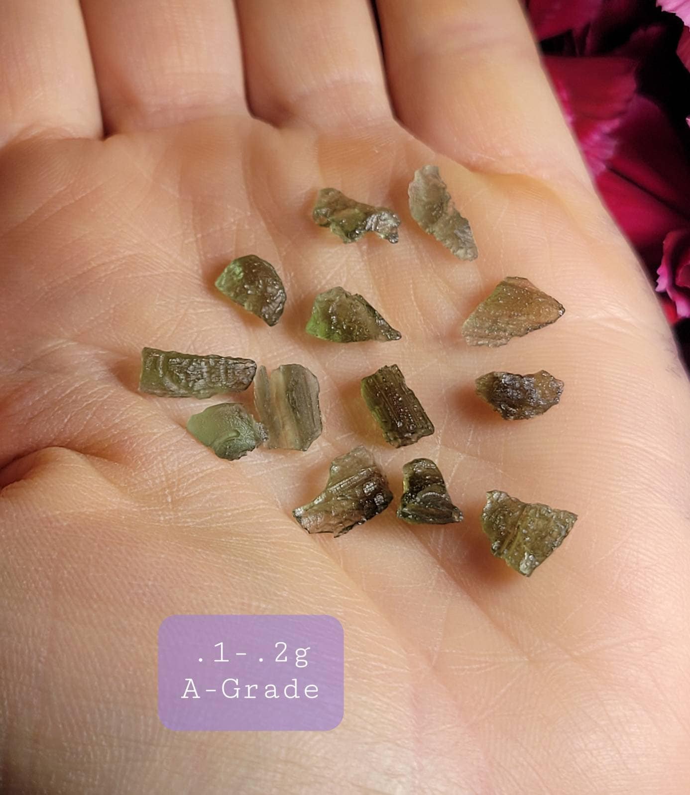 Genuine MOLDAVITE