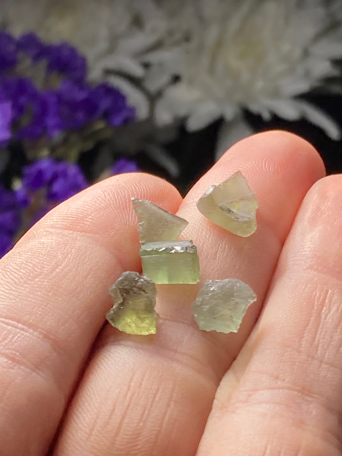 Moldavite Butterfly Pendant