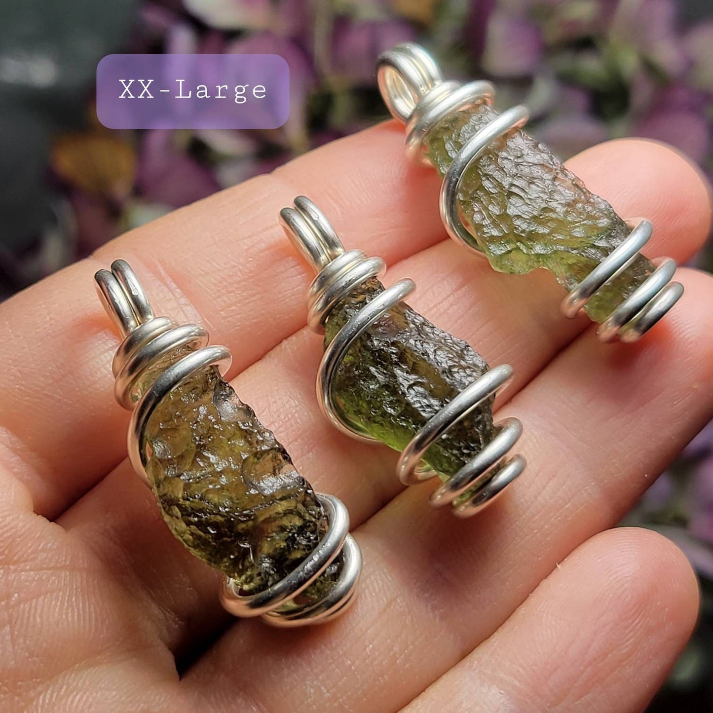 Moldavite Pendant