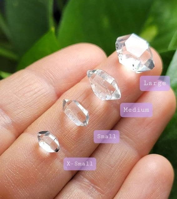 Herkimer Diamond Crystals & Beads: Drilled and Raw Herkimer, Authentic Quartz from New York