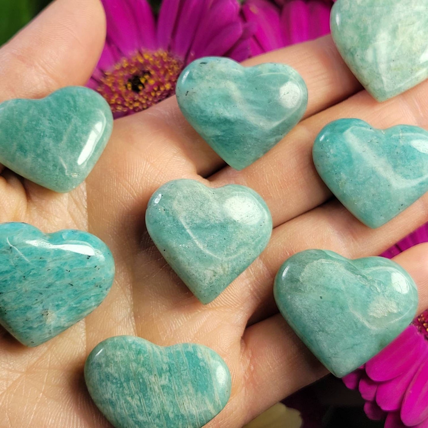 Amazonite Heart