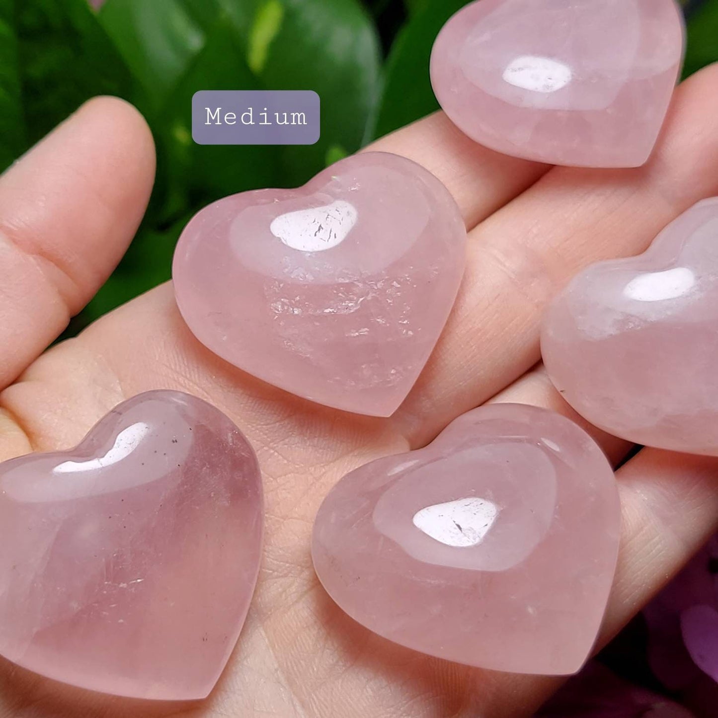Rose Quartz Heart