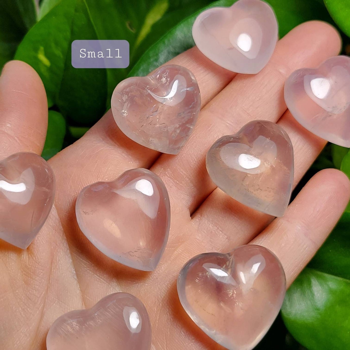 Rose Quartz Heart
