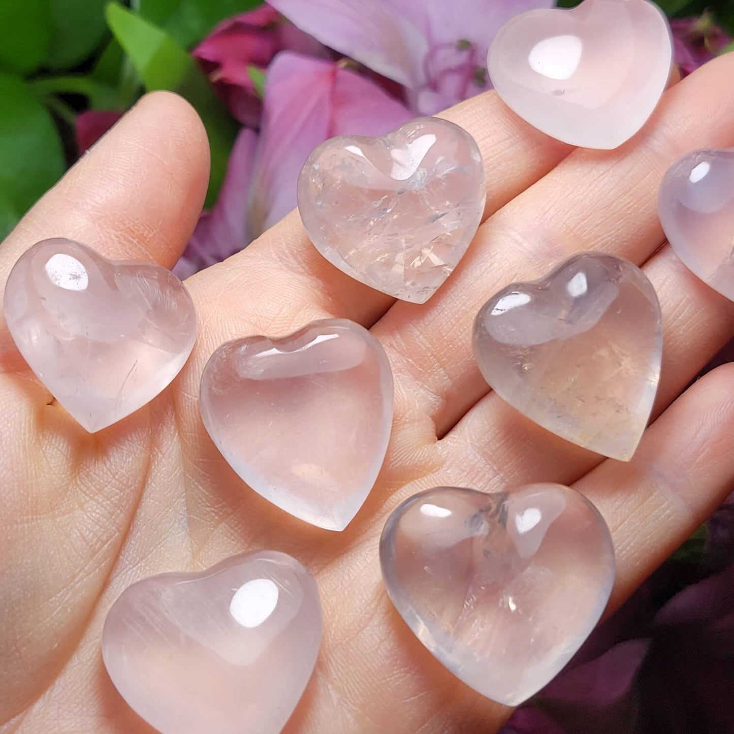 Rose Quartz Heart