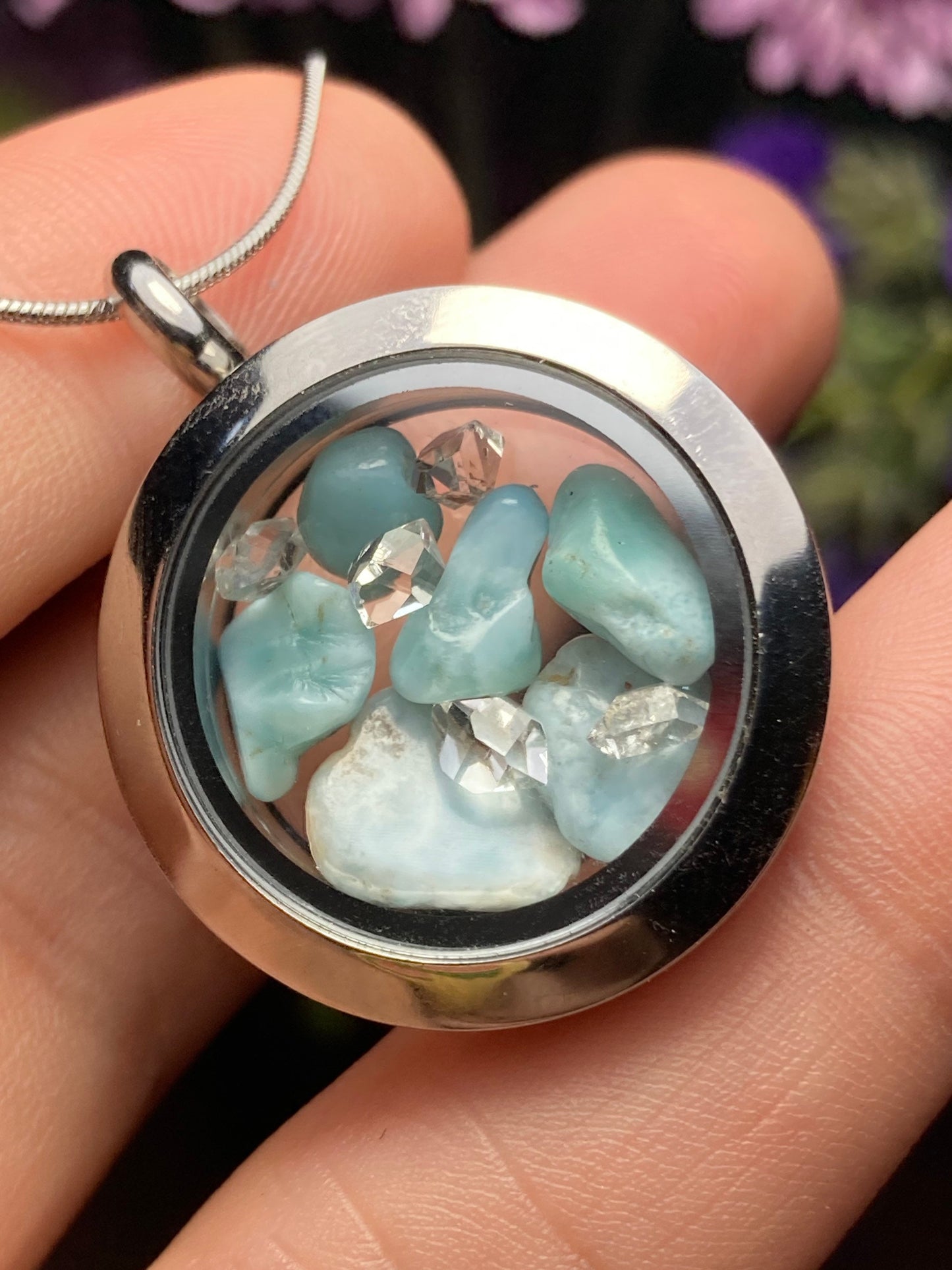 Larimar Pendant