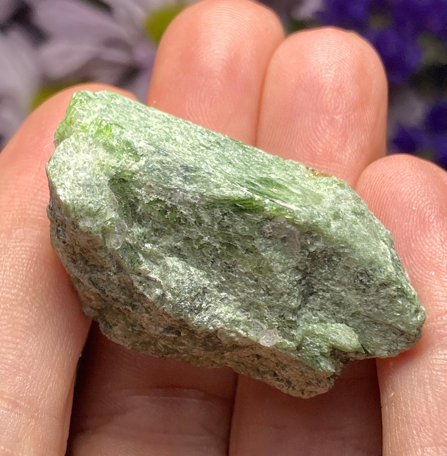 Green Diopside Crystal