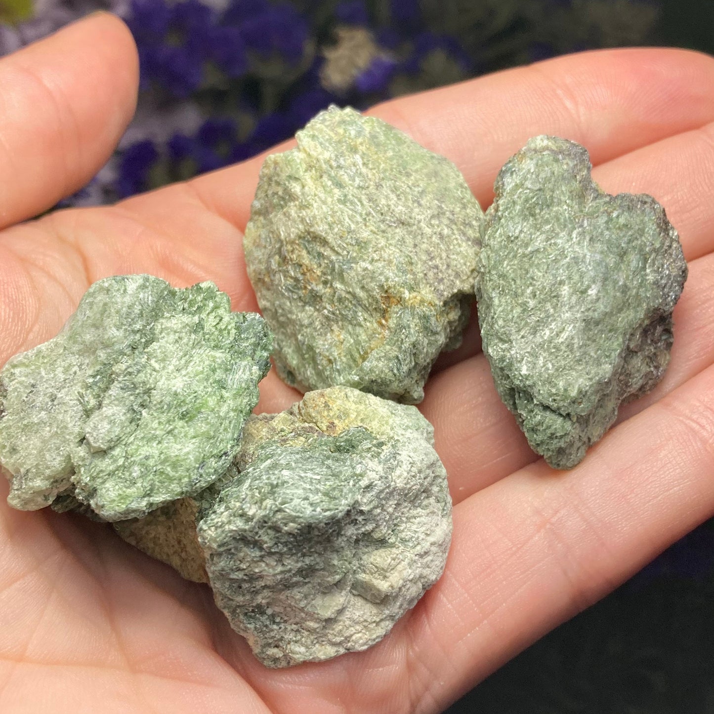 Green Diopside Crystal