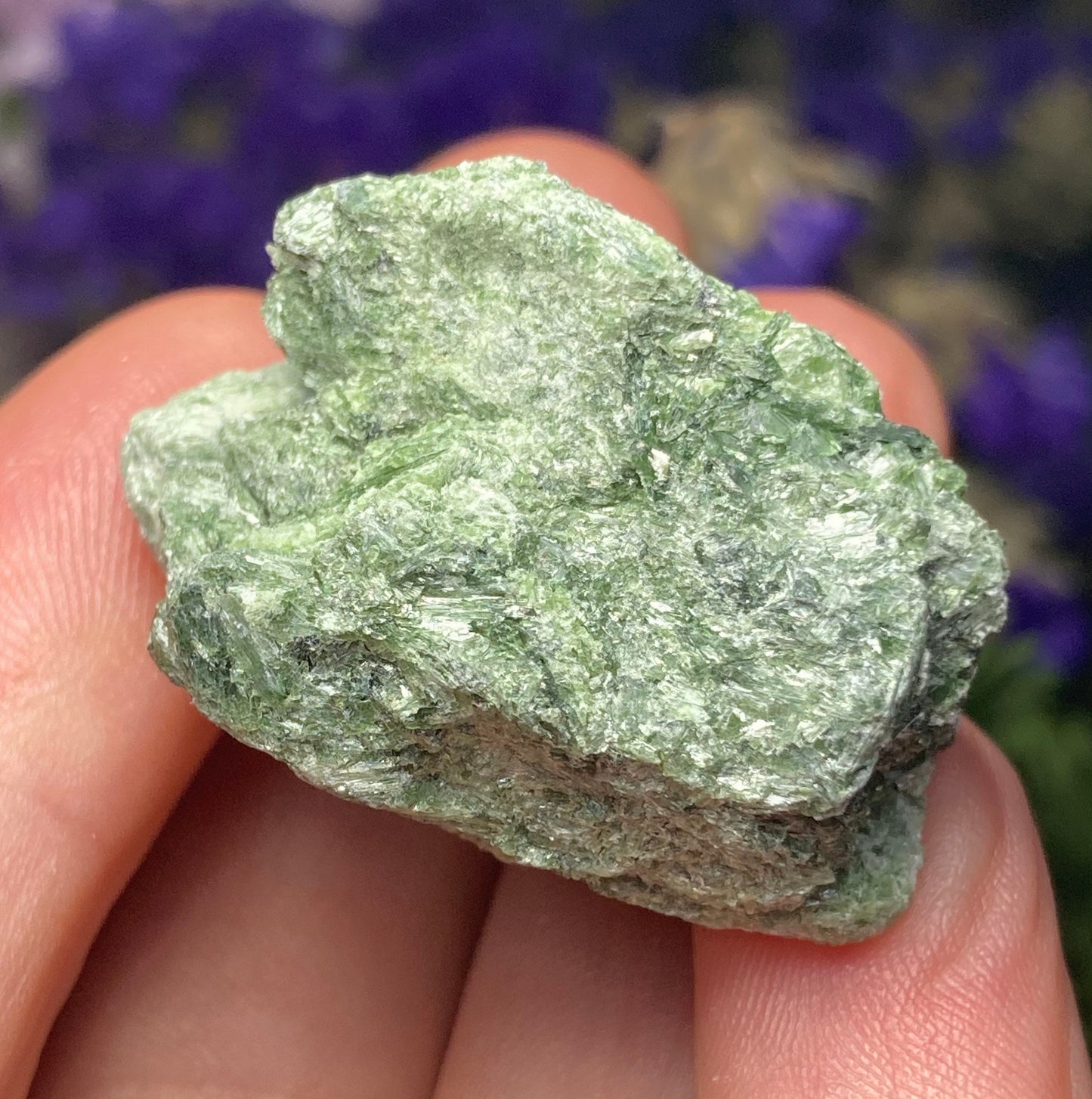 Green Diopside Crystal