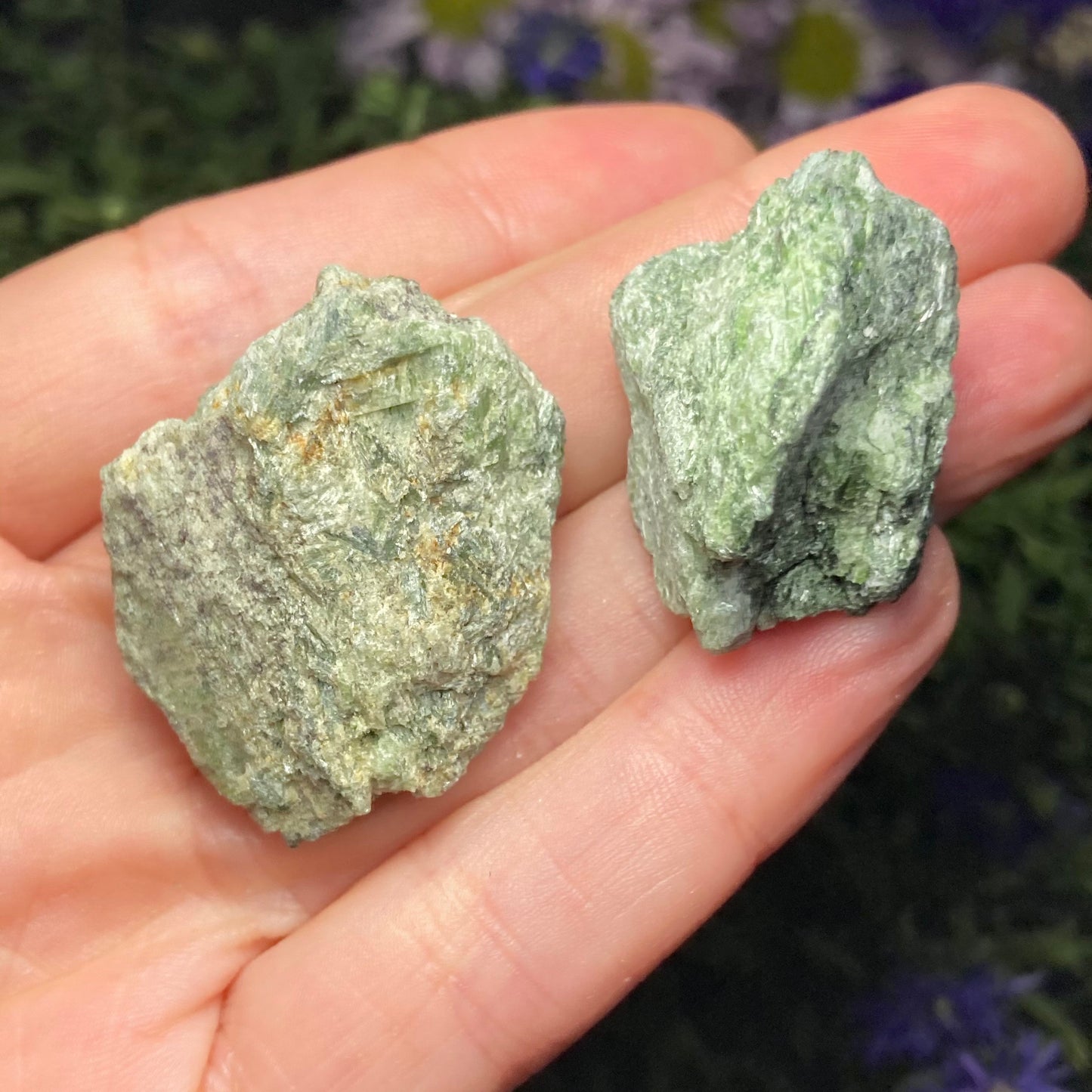 Green Diopside Crystal