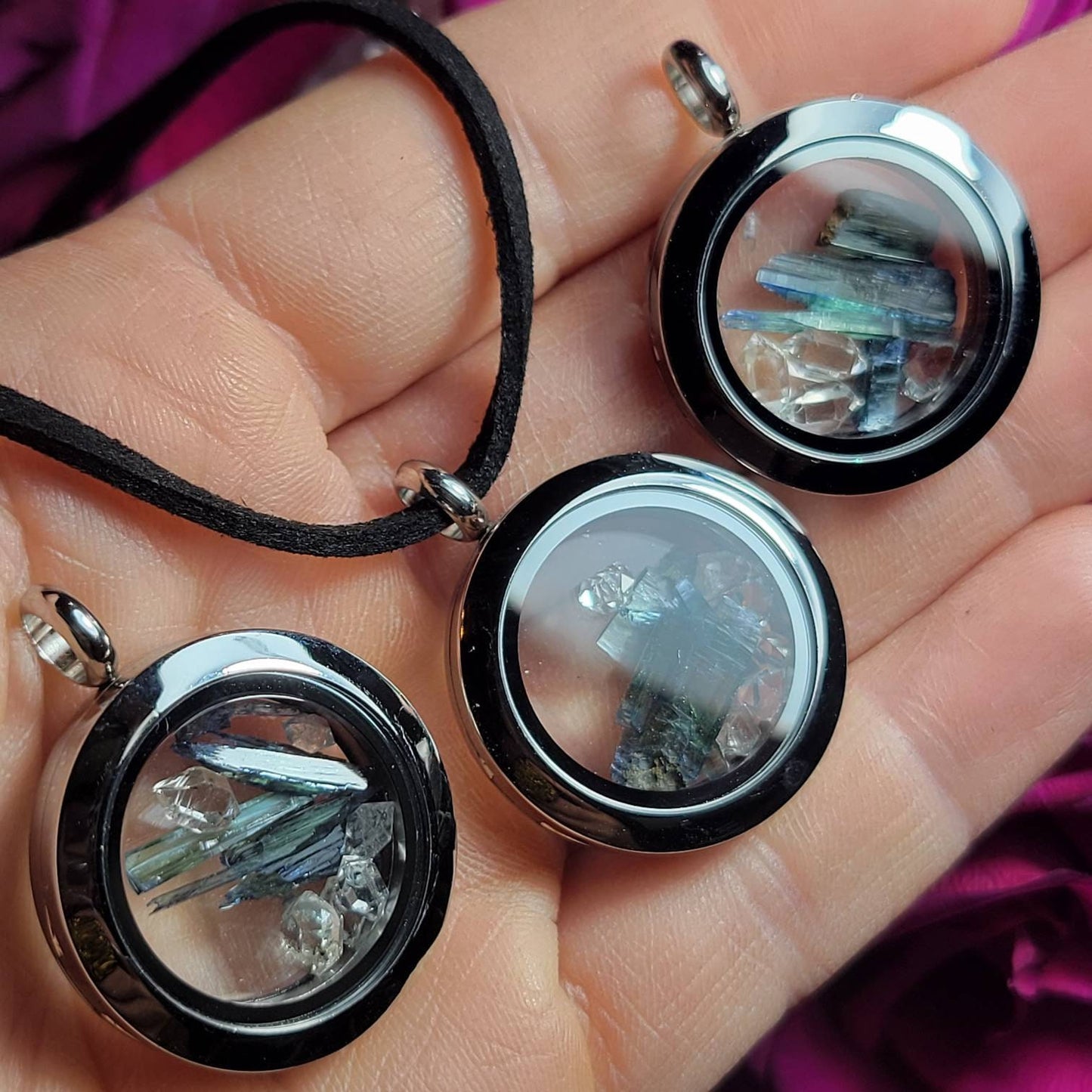 Vivianite Pendant