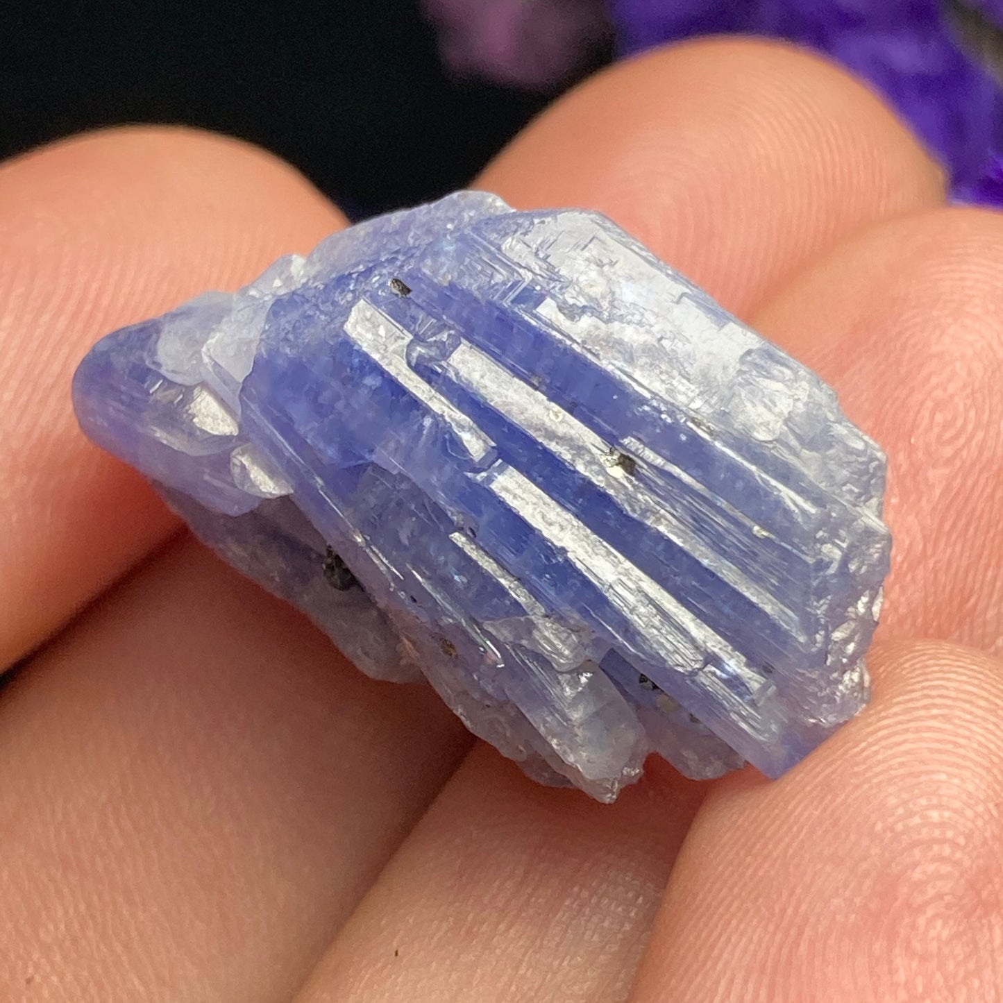 HUGE Tanzanite Crystal / Raw Tanzanite / Synergy 12 / Purple Tanzanite / Tanzanite Stone / Natural Tanzanite / Tanzanite Crystal