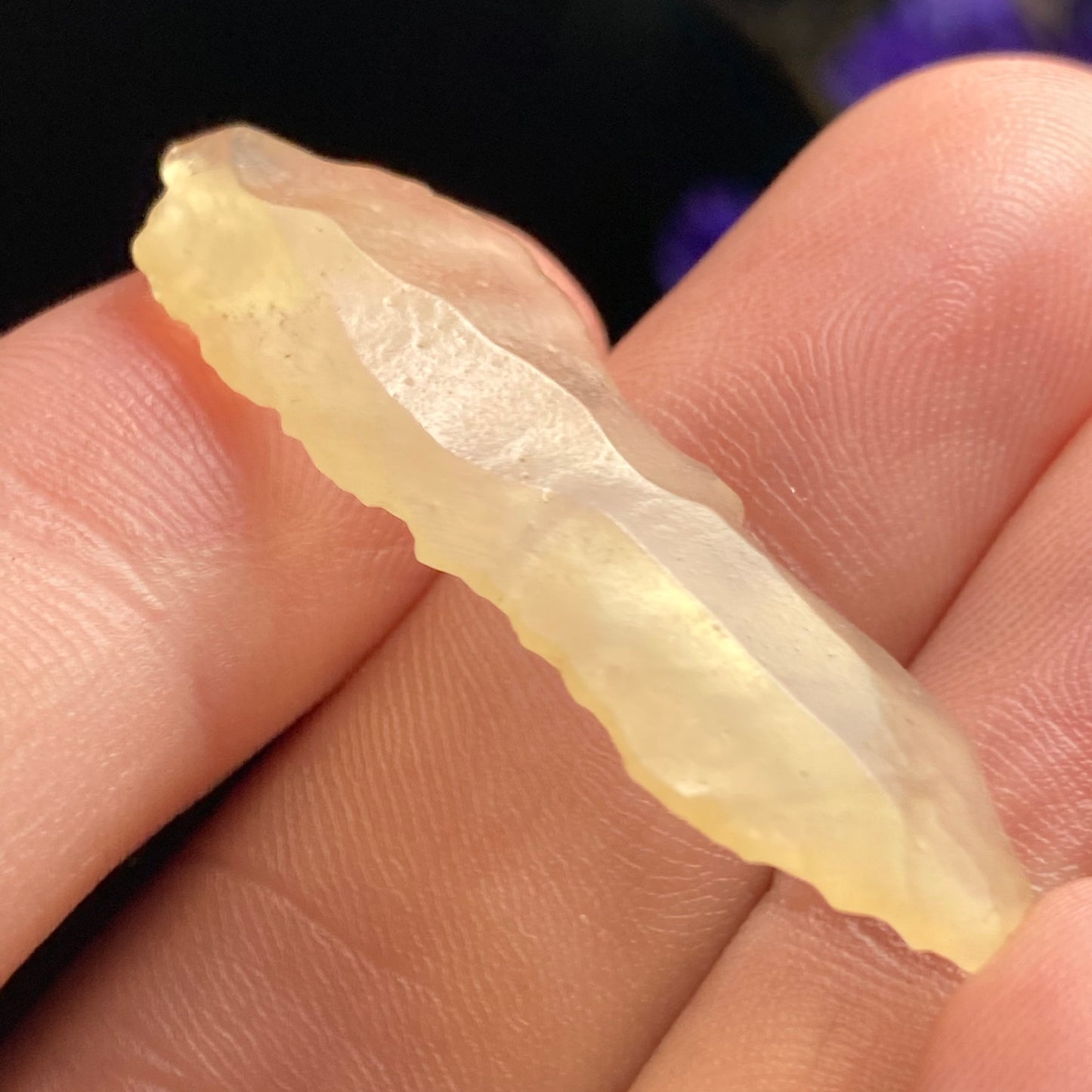 Angel Chime Libyan Desert Glass / Libyan Gold Tektite / Libyan Desert Glass / Libyan Tektite / Libyan Glass / Angel Chime Tektite / LDG