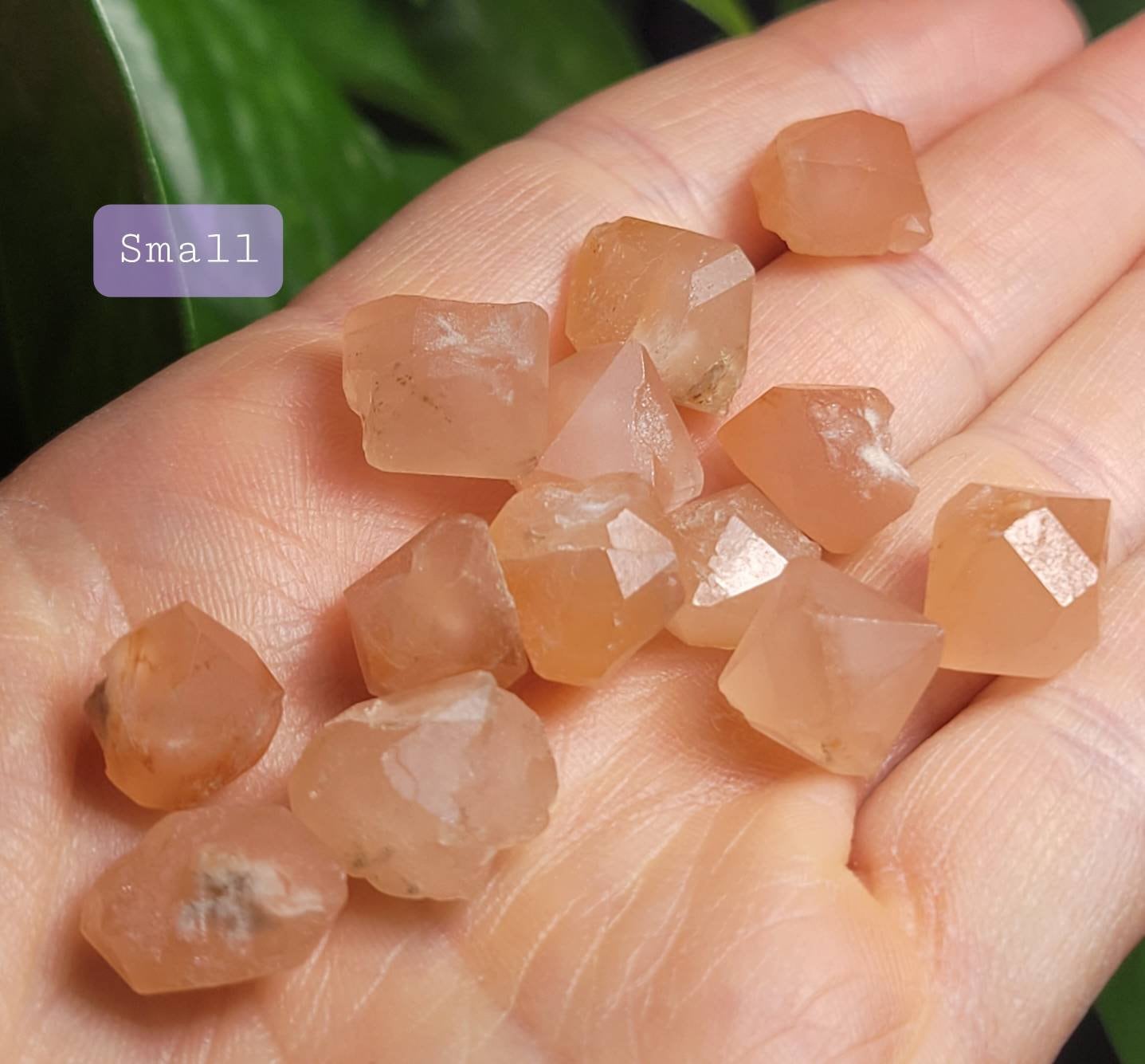 PINK Beta Quartz Crystal