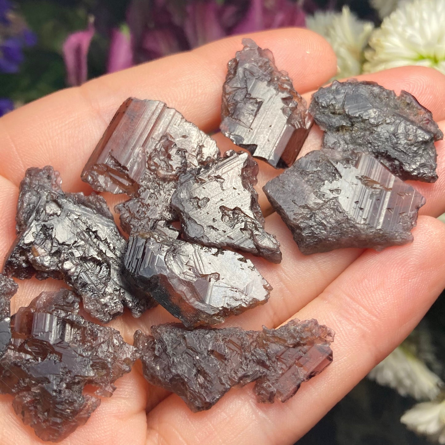 Axinite Crystal