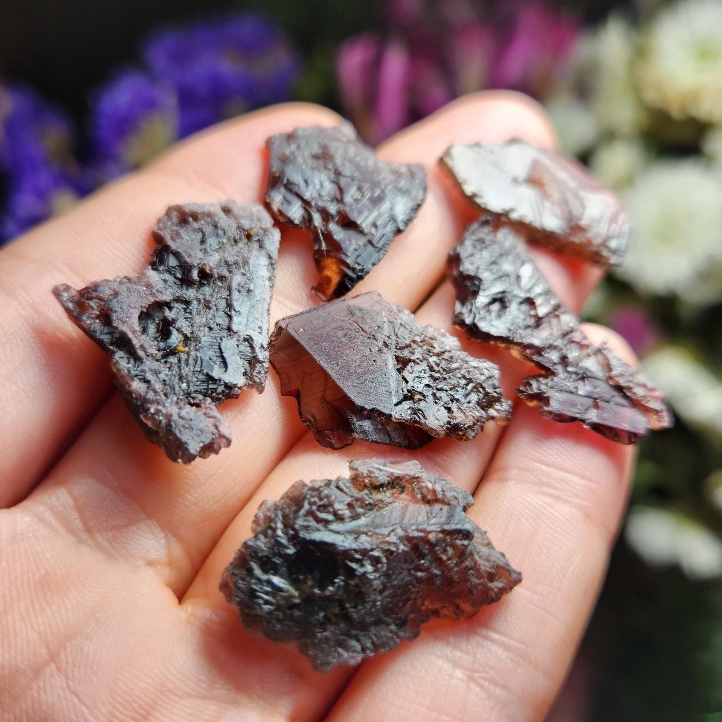 Axinite Crystal