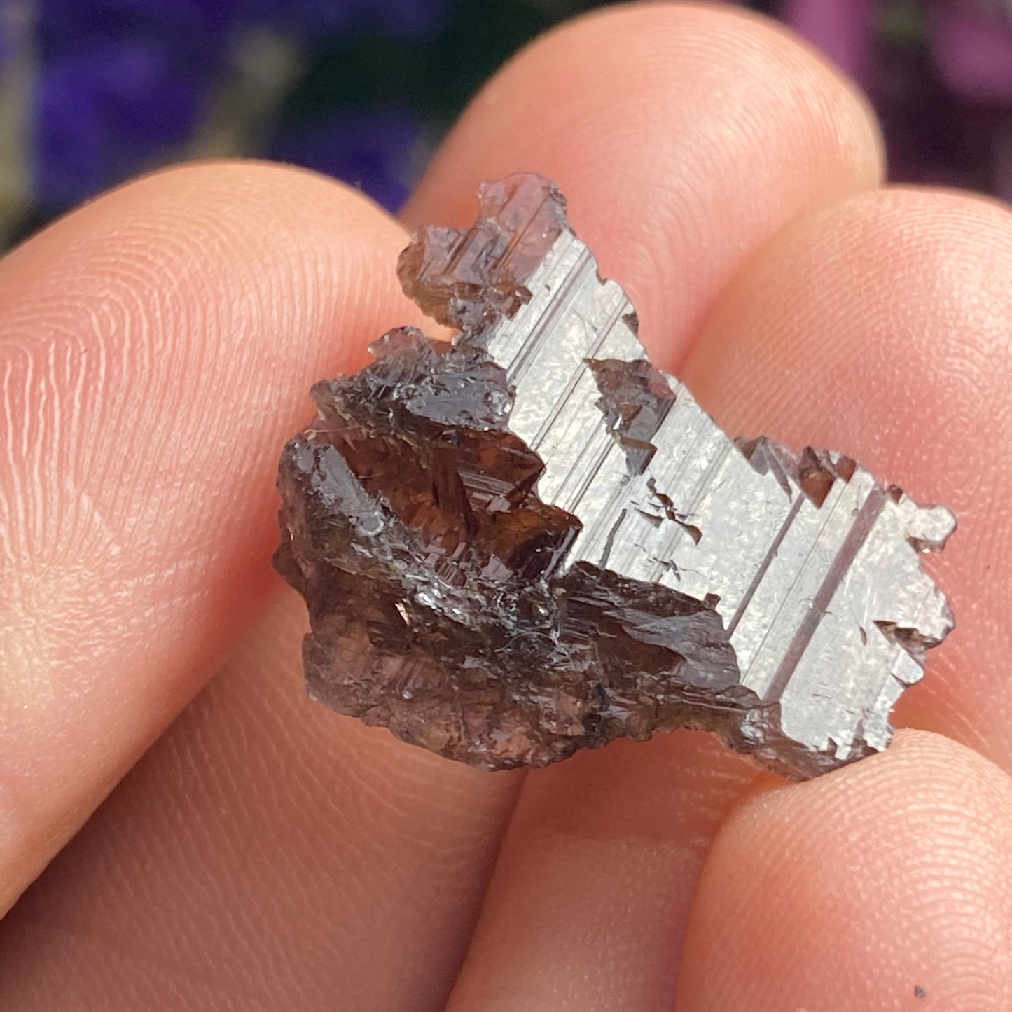 Axinite Crystal