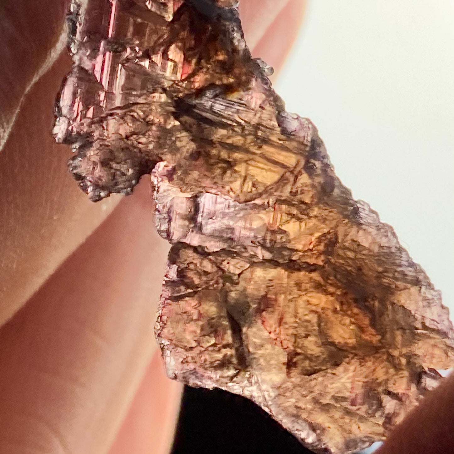 Axinite Crystal