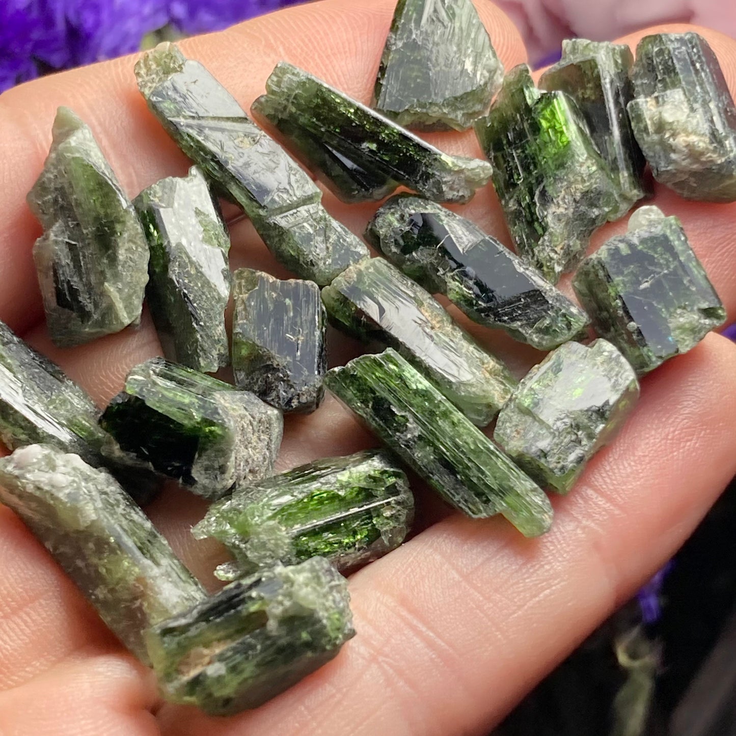 Chrome Diopside Crystal