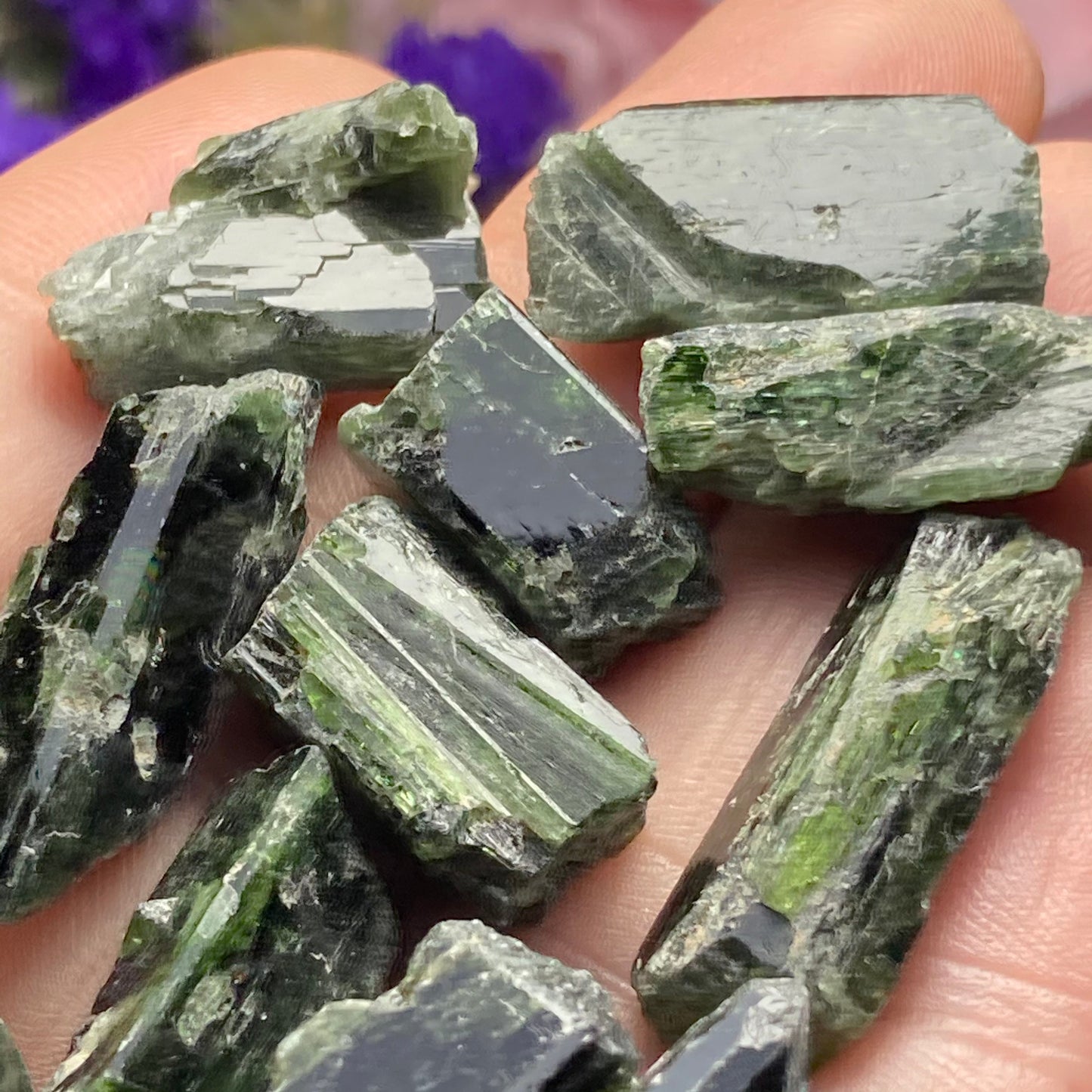 Chrome Diopside Crystal