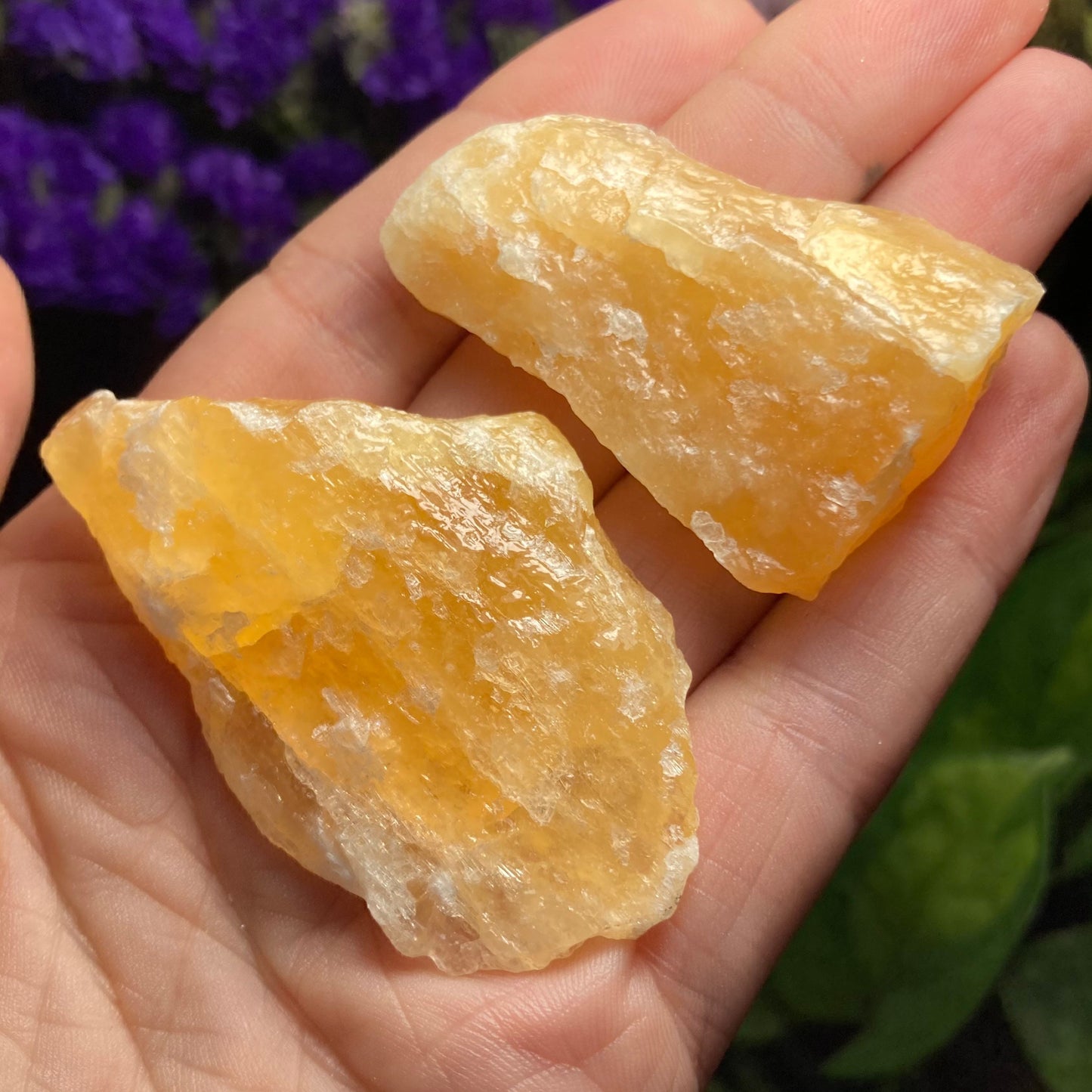 Orange Calcite Crystal