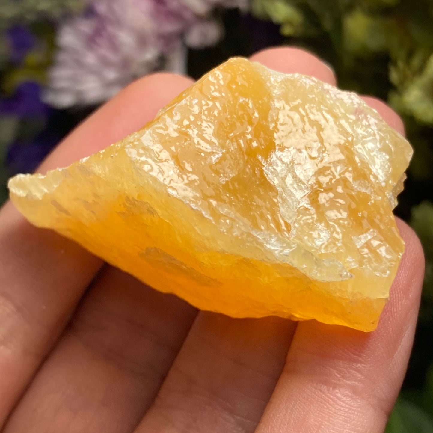 Orange Calcite Crystal