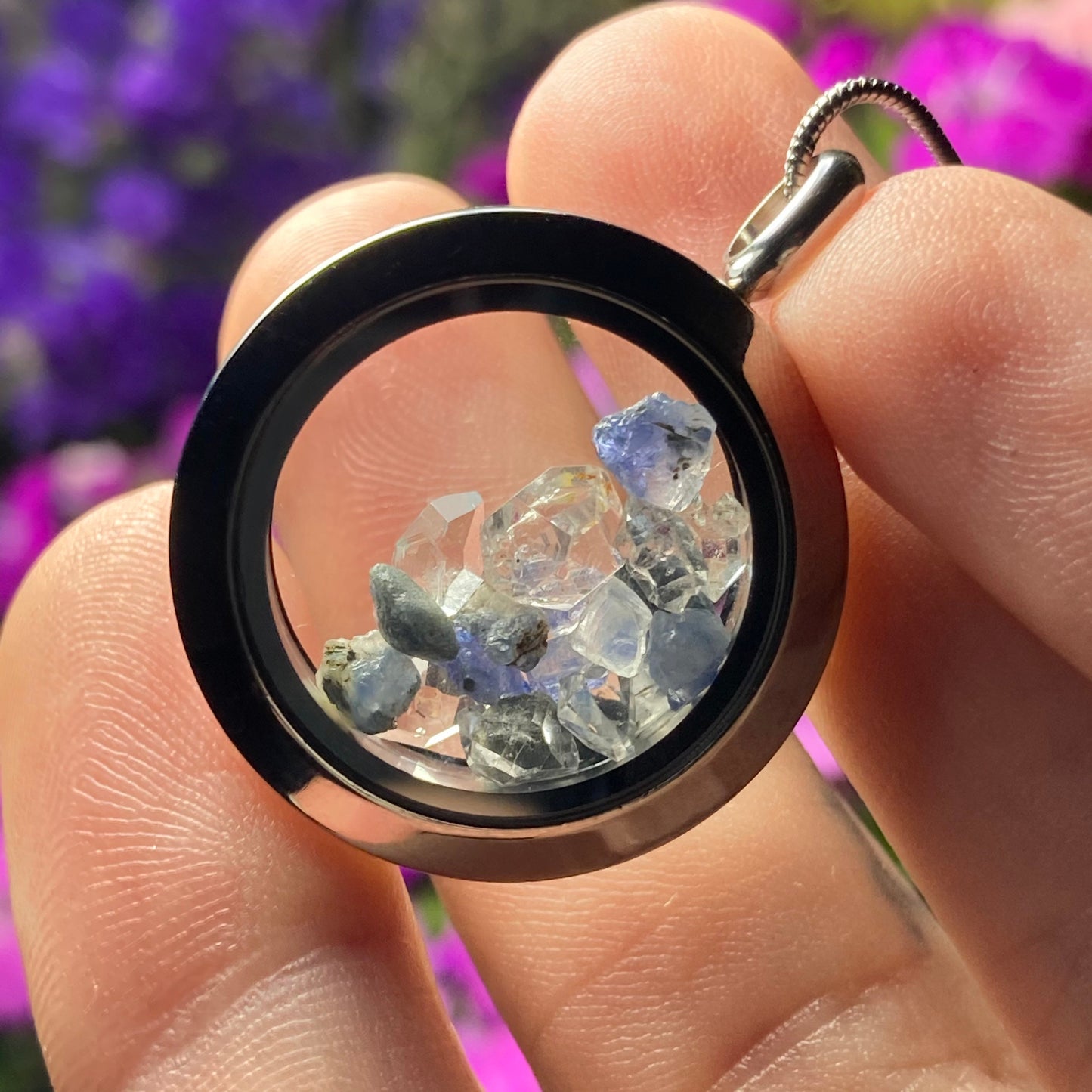 Benitoite Pendant