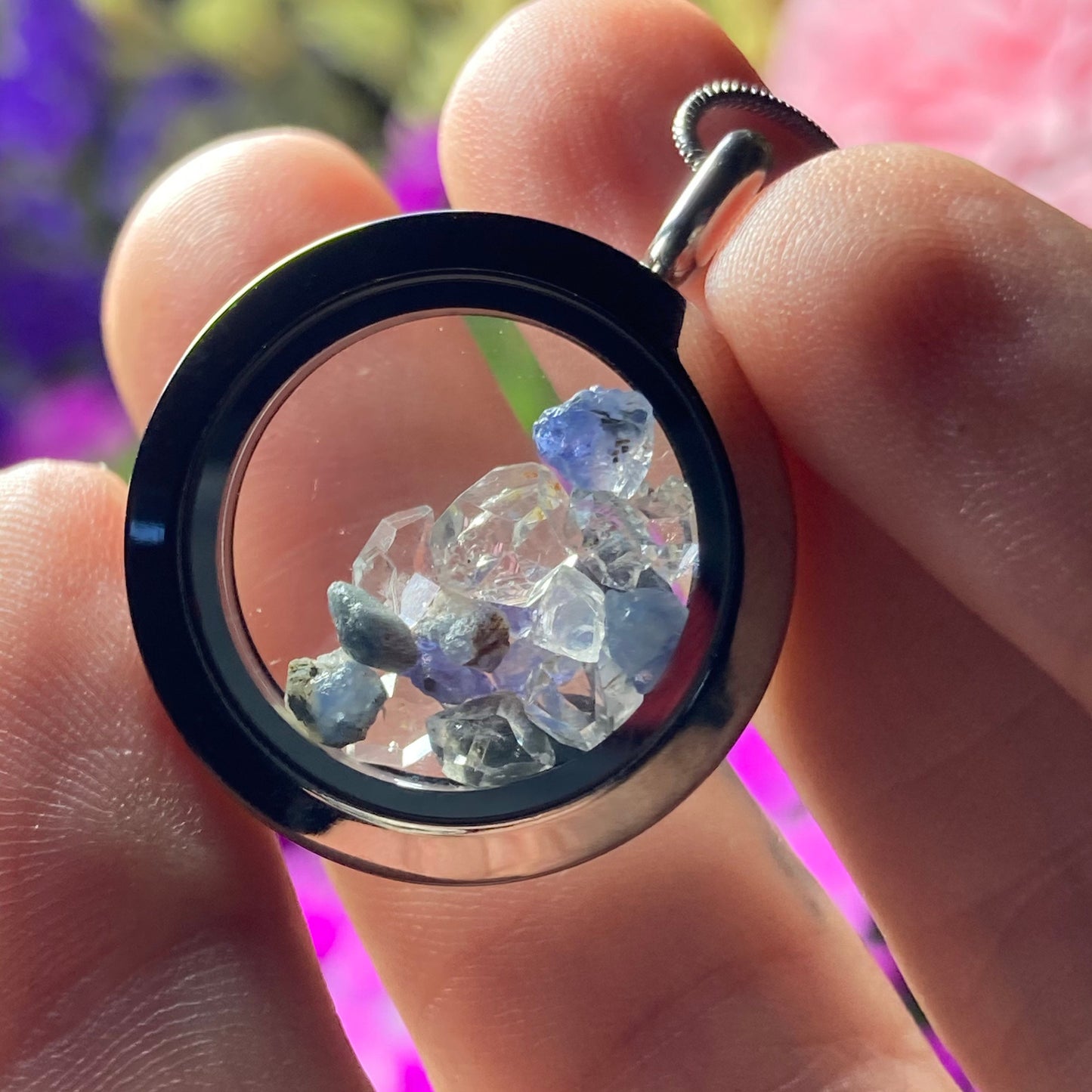 Benitoite Pendant