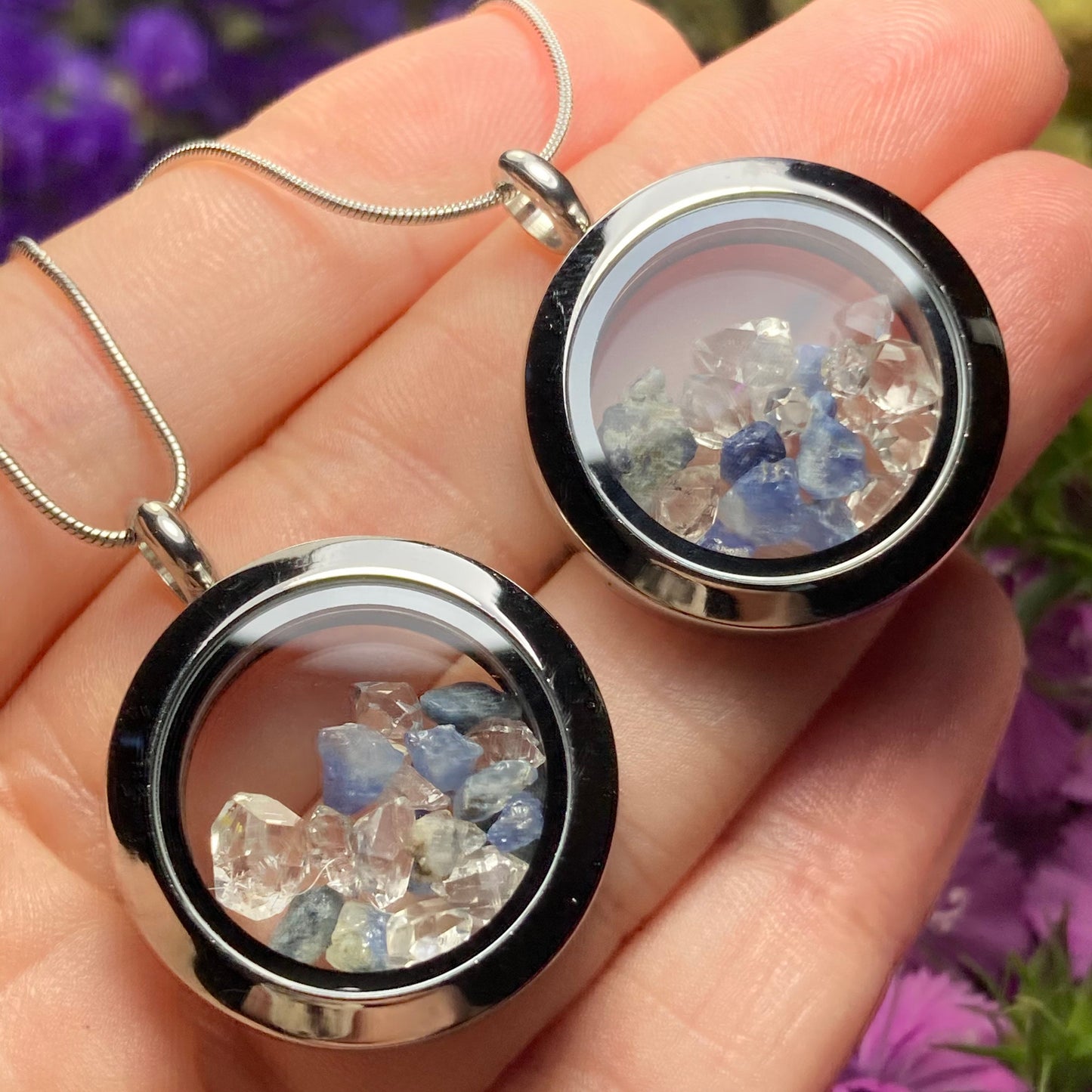Benitoite Pendant