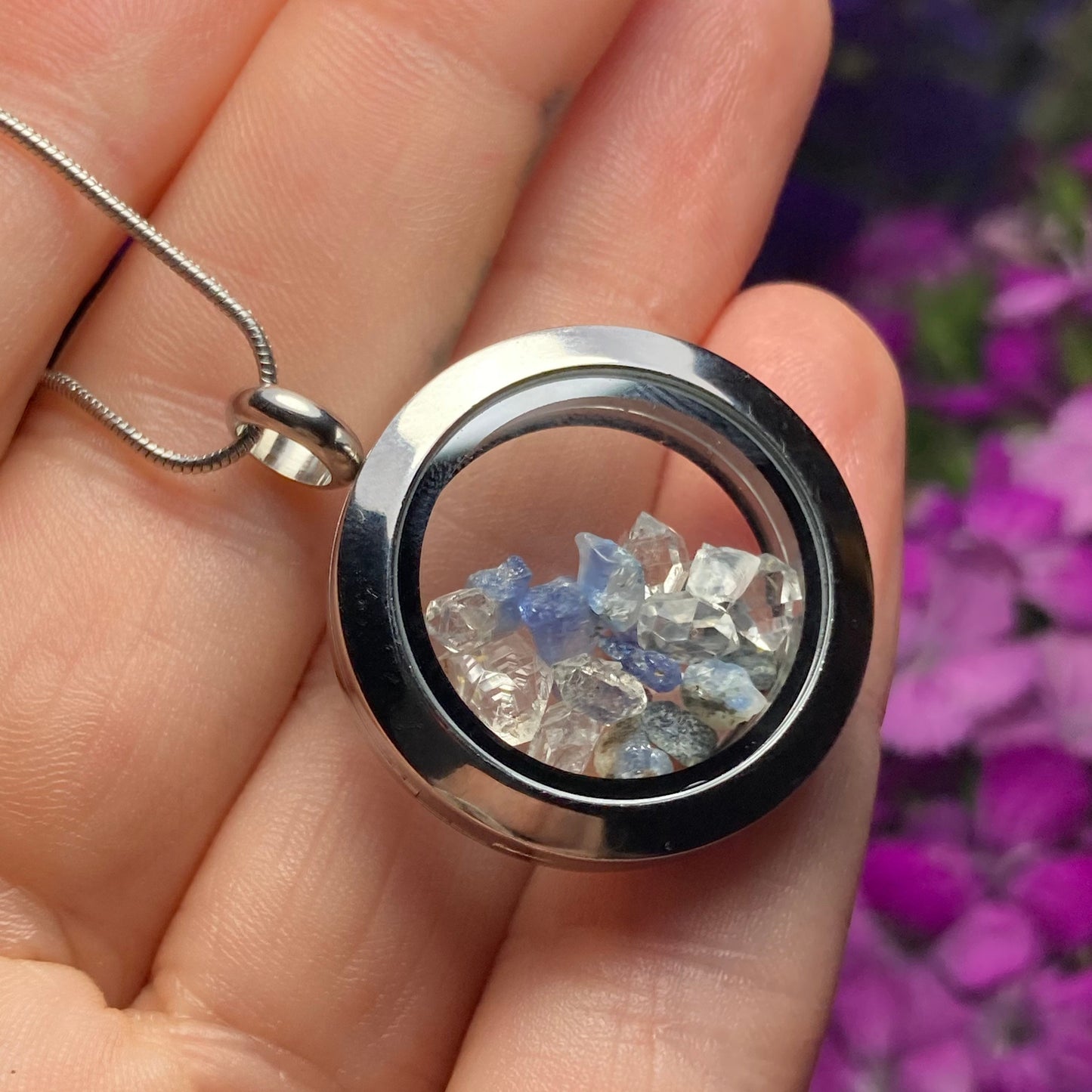 Benitoite Pendant