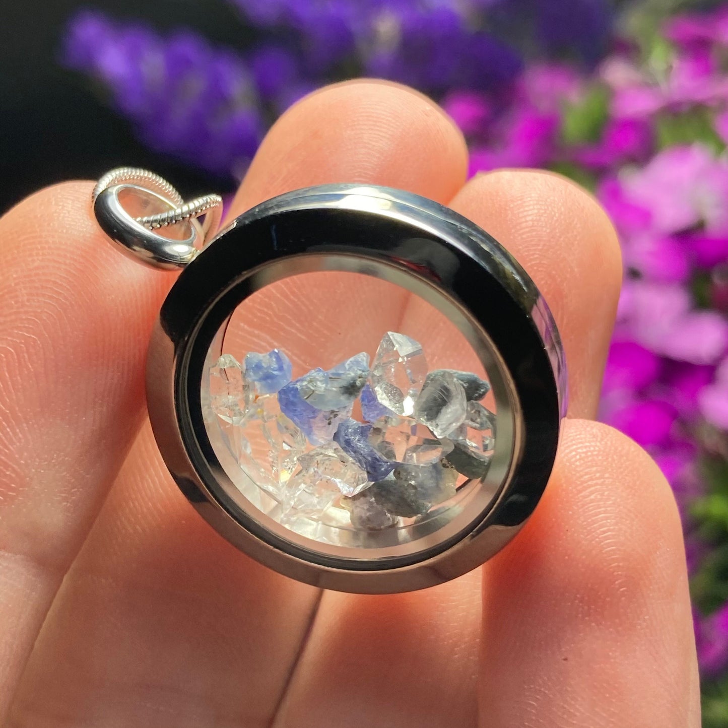 Benitoite Pendant