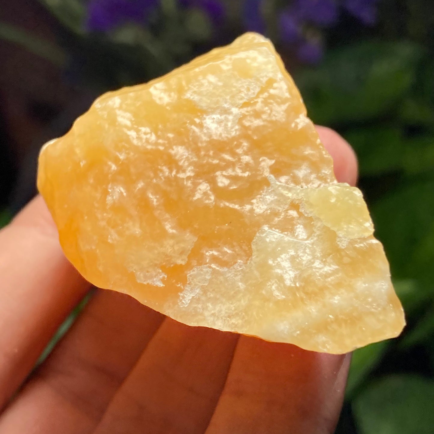 Orange Calcite Crystal