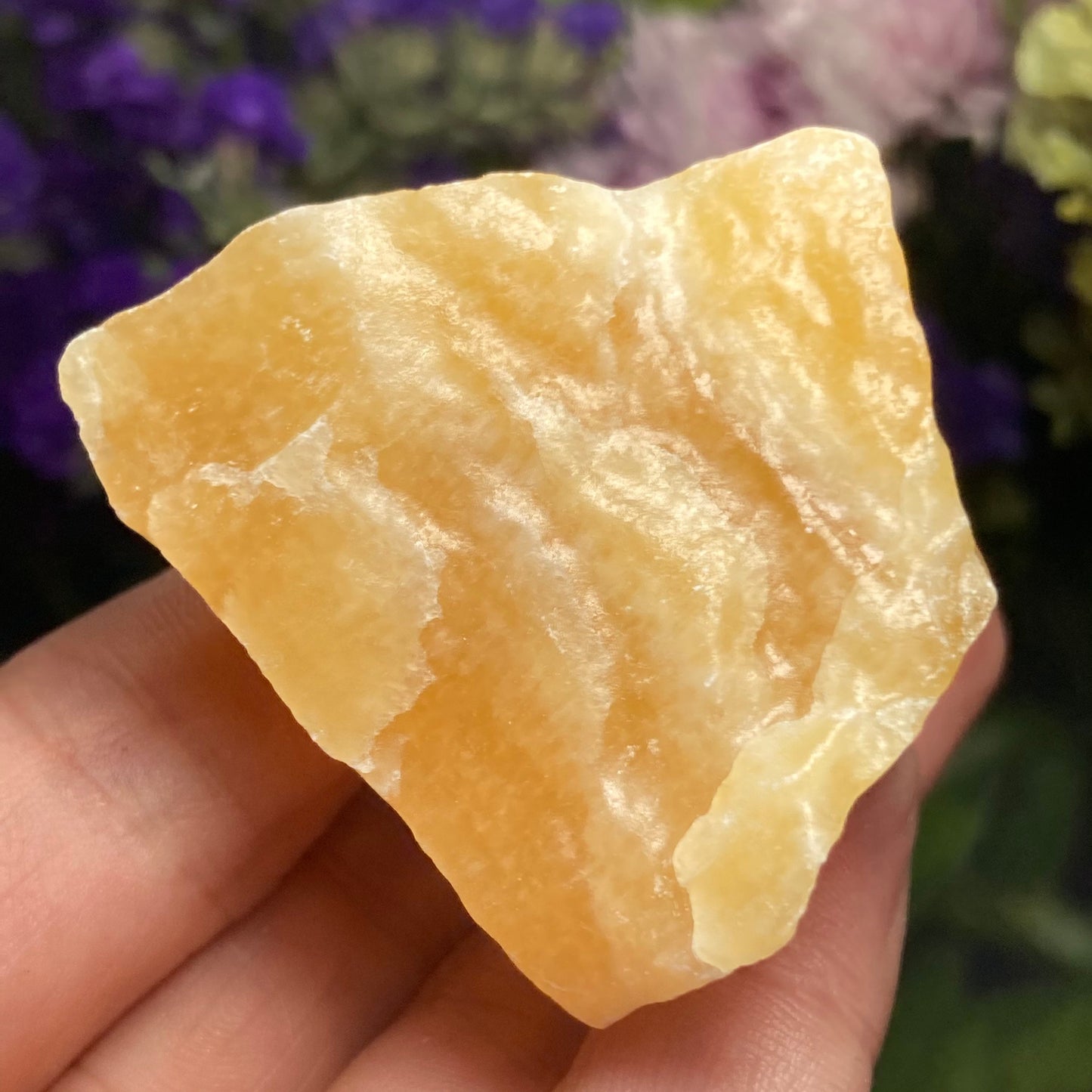 Orange Calcite Crystal