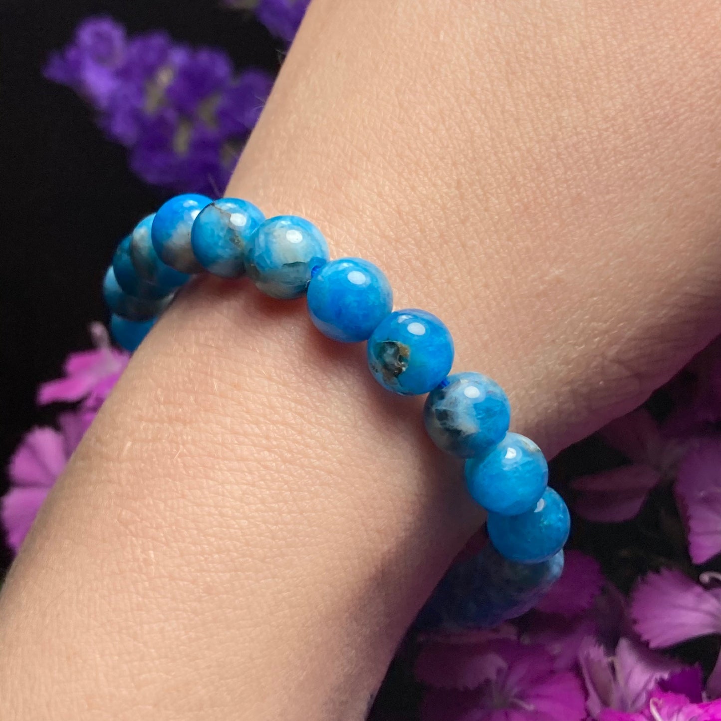 Blue Apatite Bracelet
