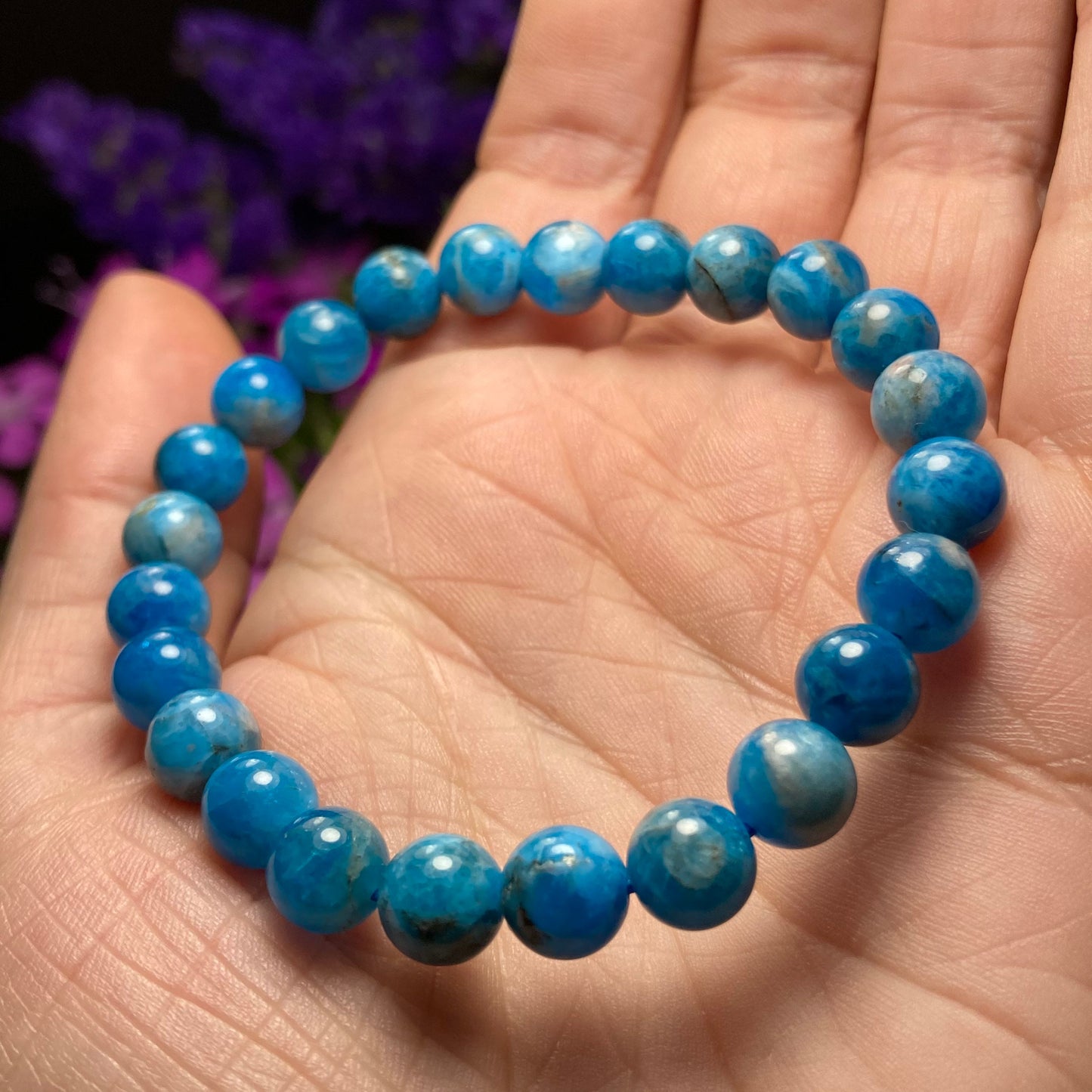 Blue Apatite Bracelet