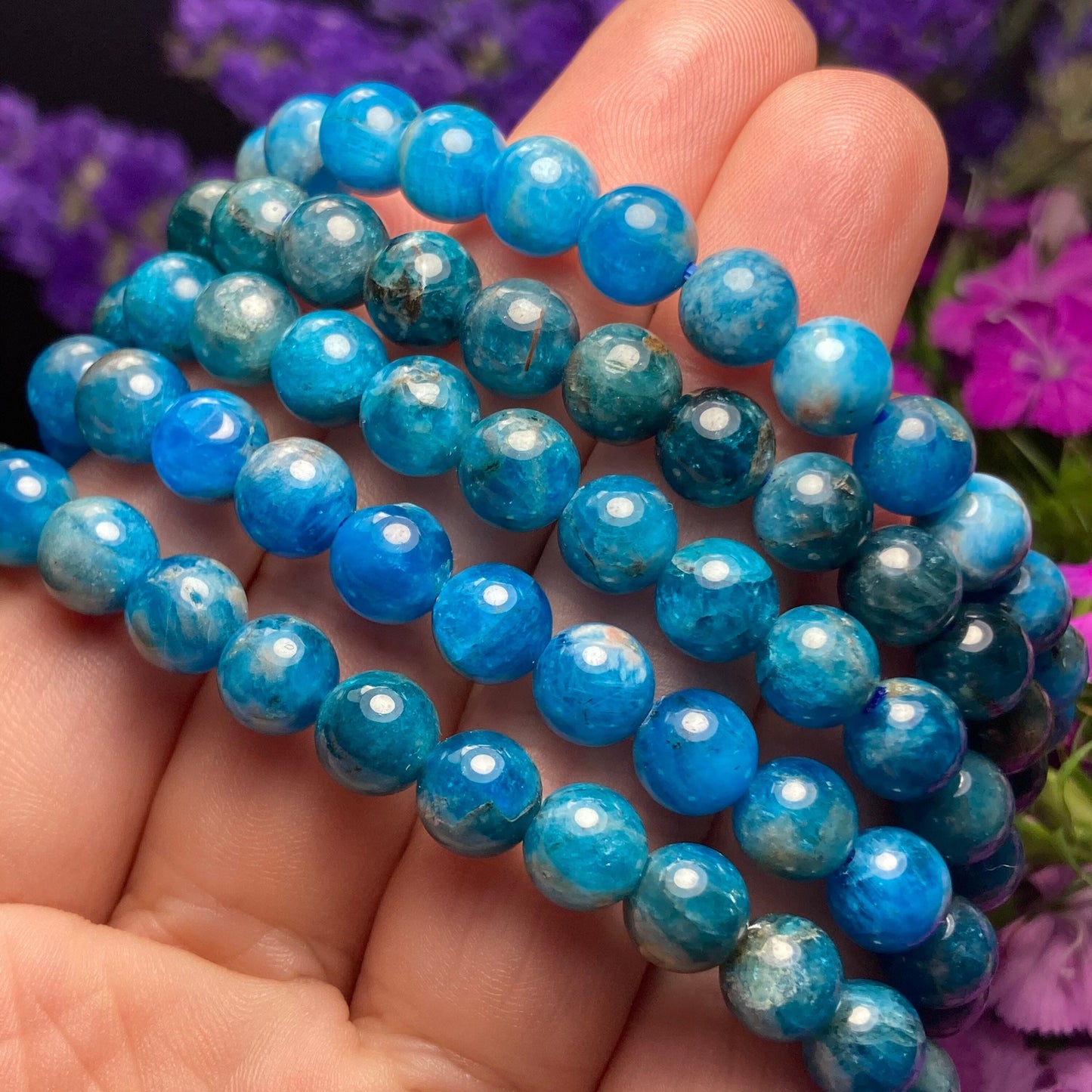 Blue Apatite Bracelet