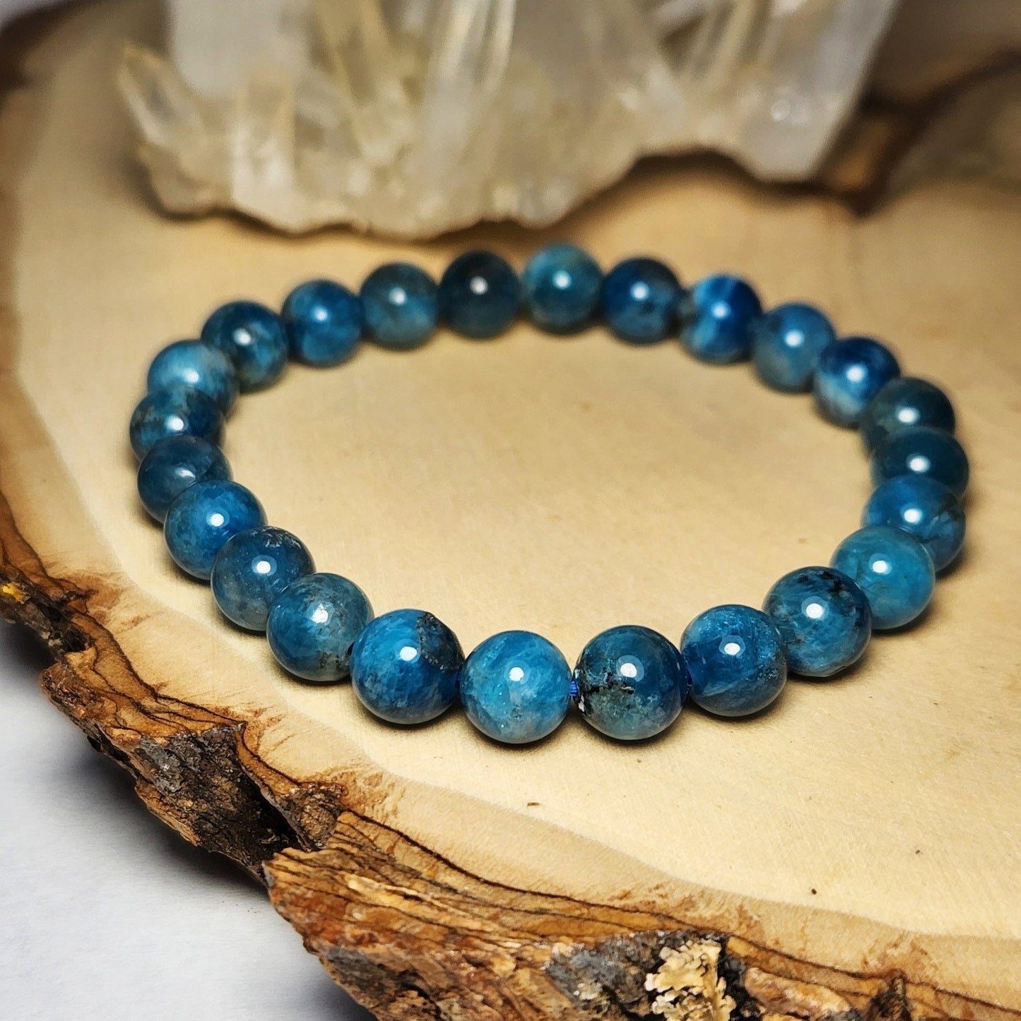 Blue Apatite Bracelet