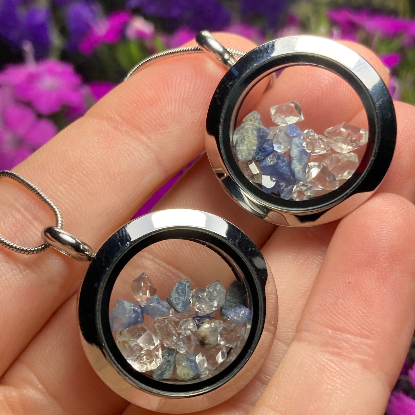 Benitoite Pendant
