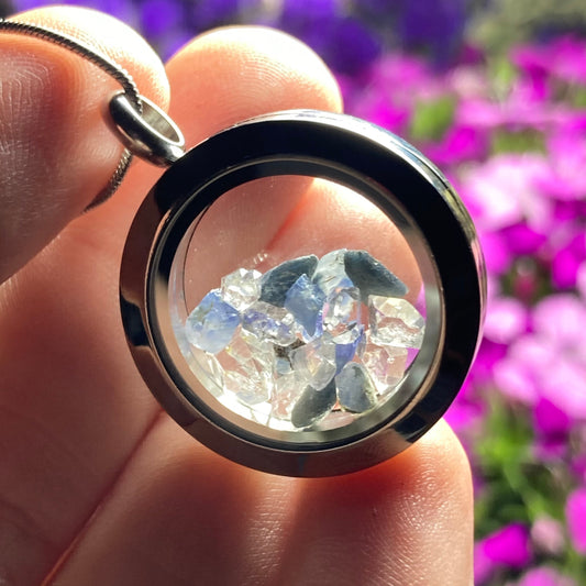 Benitoite Pendant