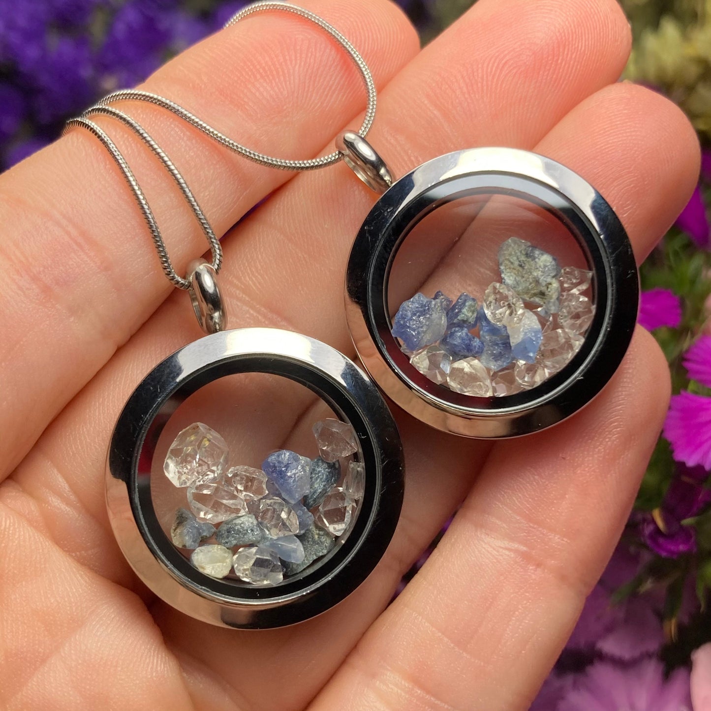 Benitoite Pendant