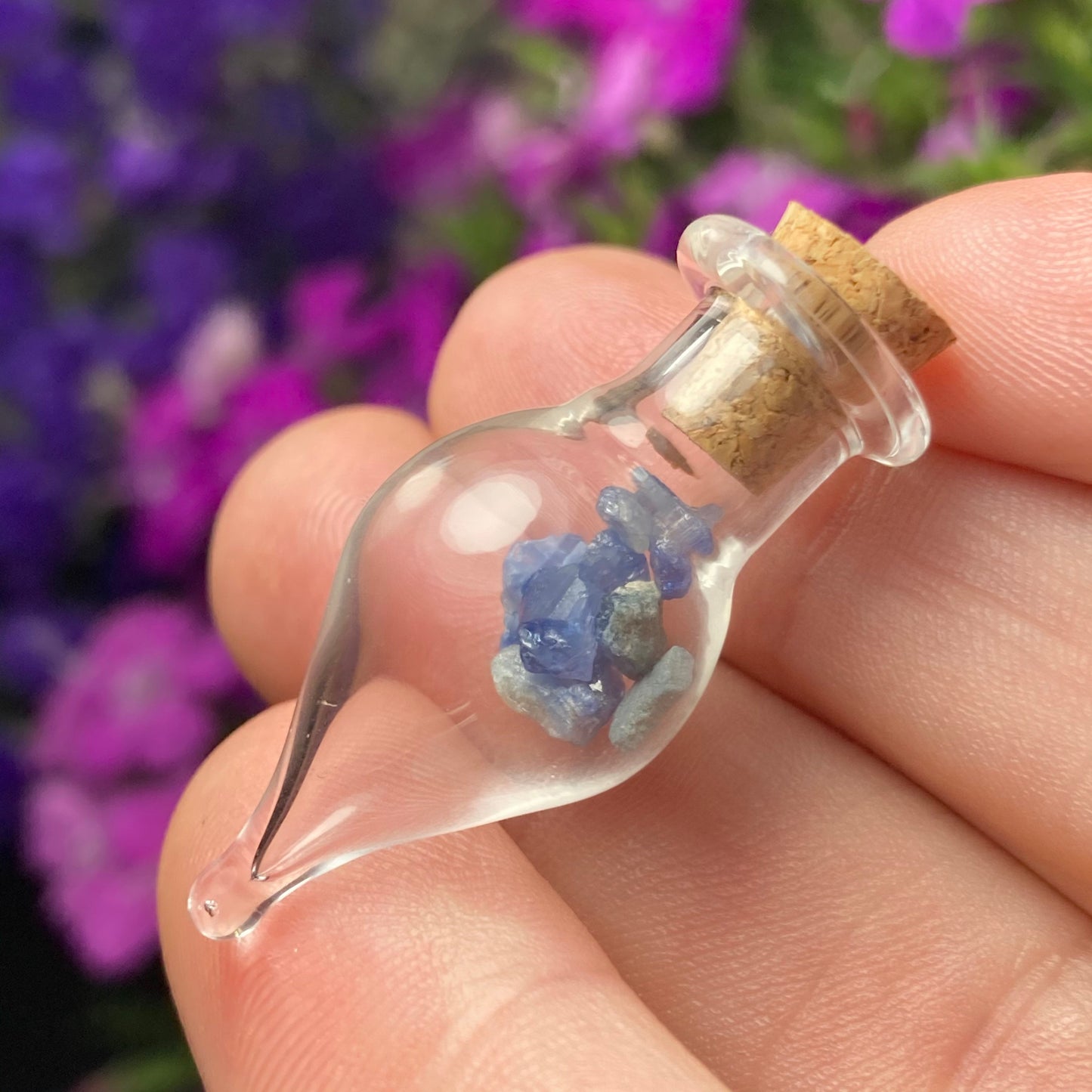 Benitoite Crystal